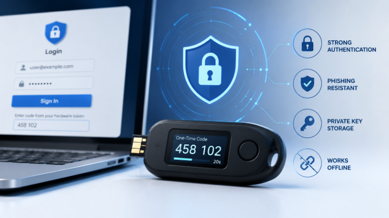 Hardware Token Illustration