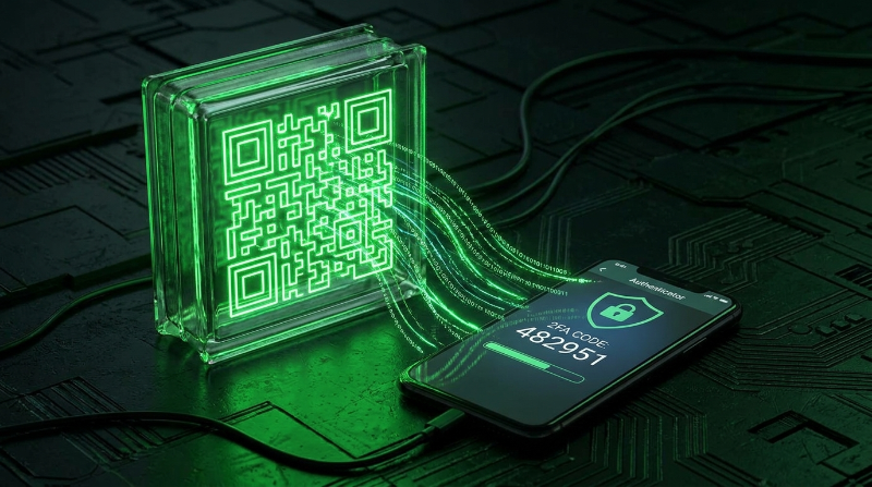 you scan a QR code. But what's actually in it