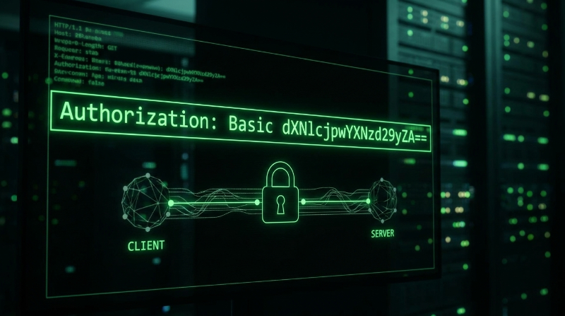 Basic Auth is the simplest HTTP authentication scheme a username and password encoded in Base64