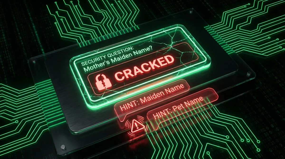 Why Security Questions Are Weak (And What to Do Instead)