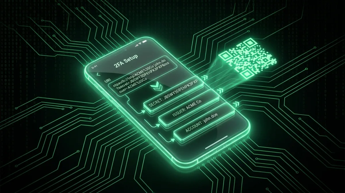 What Is an otpauth URI? The Text Behind Every 2FA QR Code