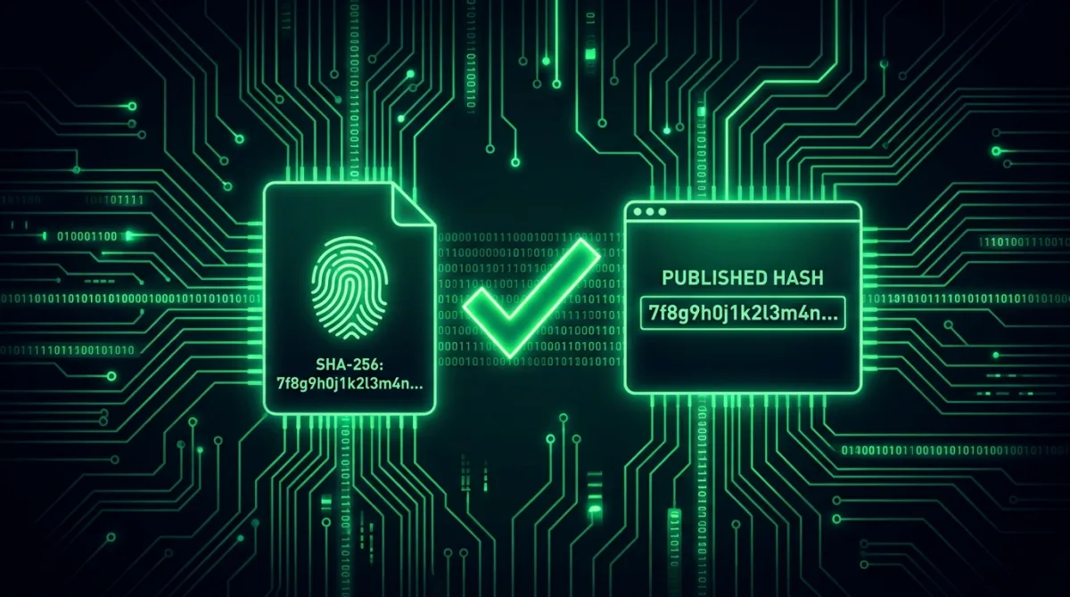 How to Verify a SHA-256 Checksum on a Downloaded File